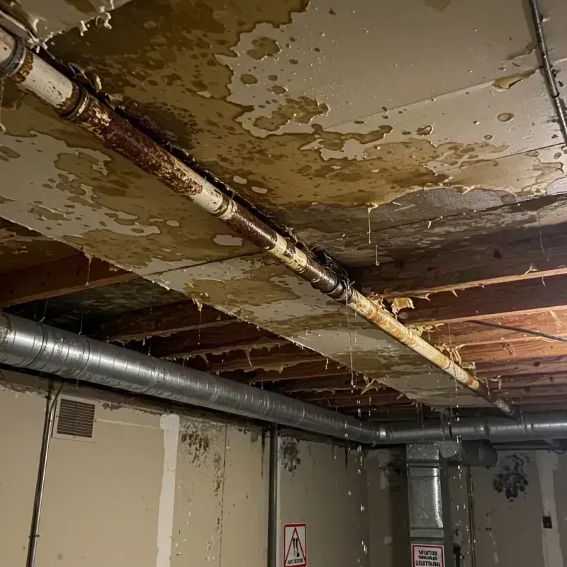 Ceiling Water Damage Repair in Sandwich, IL